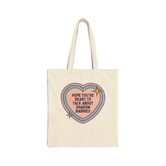 Bookish Shadow Daddy Tote Bag - BIG FRENCHIES
