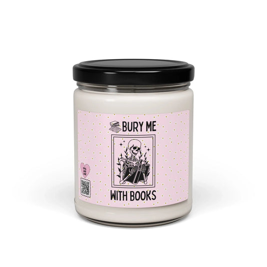 Bookish Skeleton Candle - BIG FRENCHIES