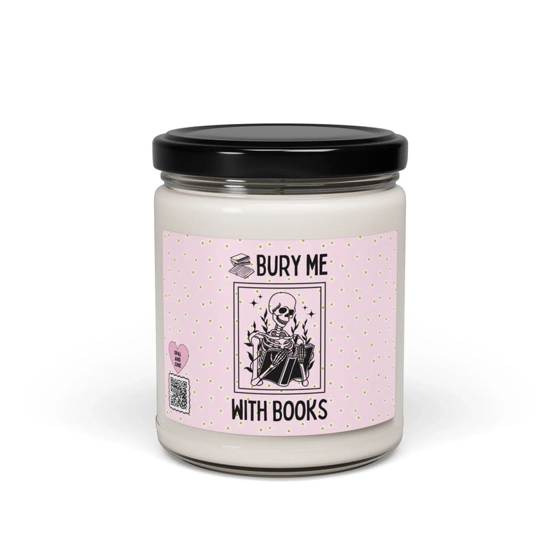 Bookish Skeleton Candle - BIG FRENCHIES