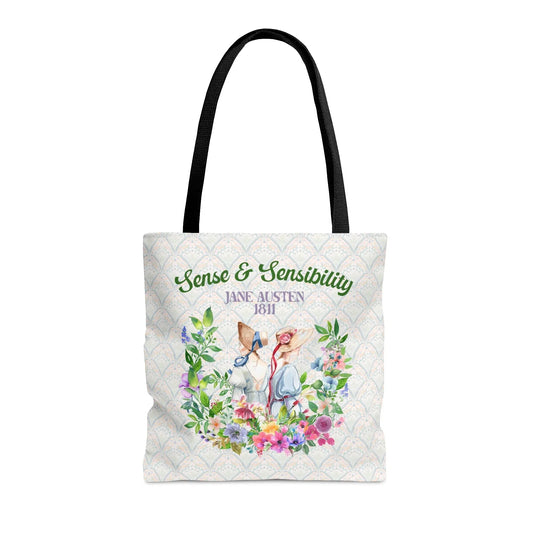 Bookish Tote Bag for Classic Literature Lover: Sense and Sensibility - BIG FRENCHIES