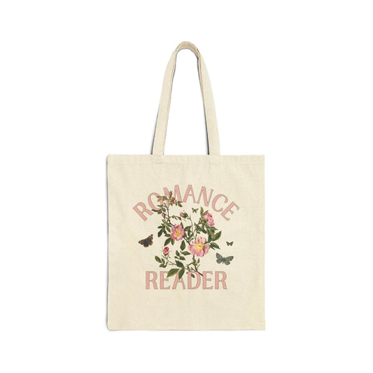 Bookish Tote Bag for Romance Reader | Cottagecore Butterfly Tote Bag - BIG FRENCHIES
