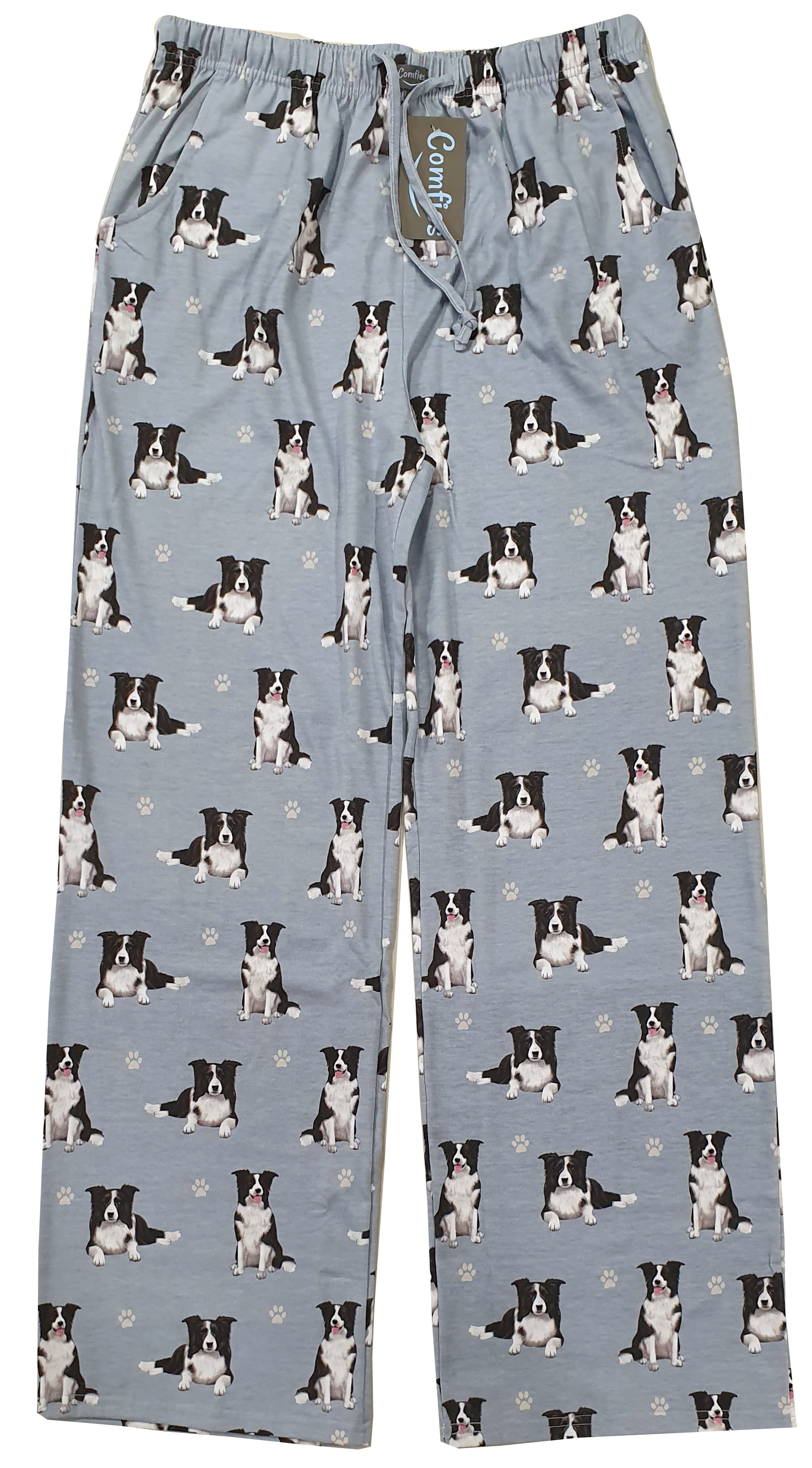 Border Collie Pajama Bottoms - Unisex