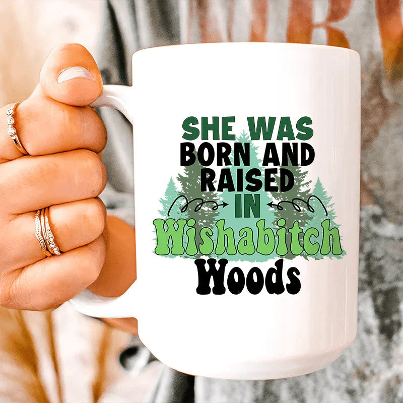 Born & Raised Ceramic Mug 15 oz