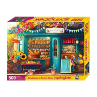Boulangerie Pastry Shop 500 Piece Jigsaw Puzzle by Springbok Puzzles - BIG FRENCHIES