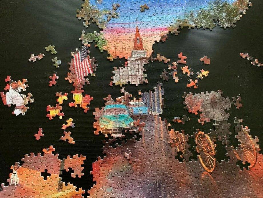 Bourbon Street 1000 Piece Jigsaw Puzzle by Springbok Puzzles - BIG FRENCHIES
