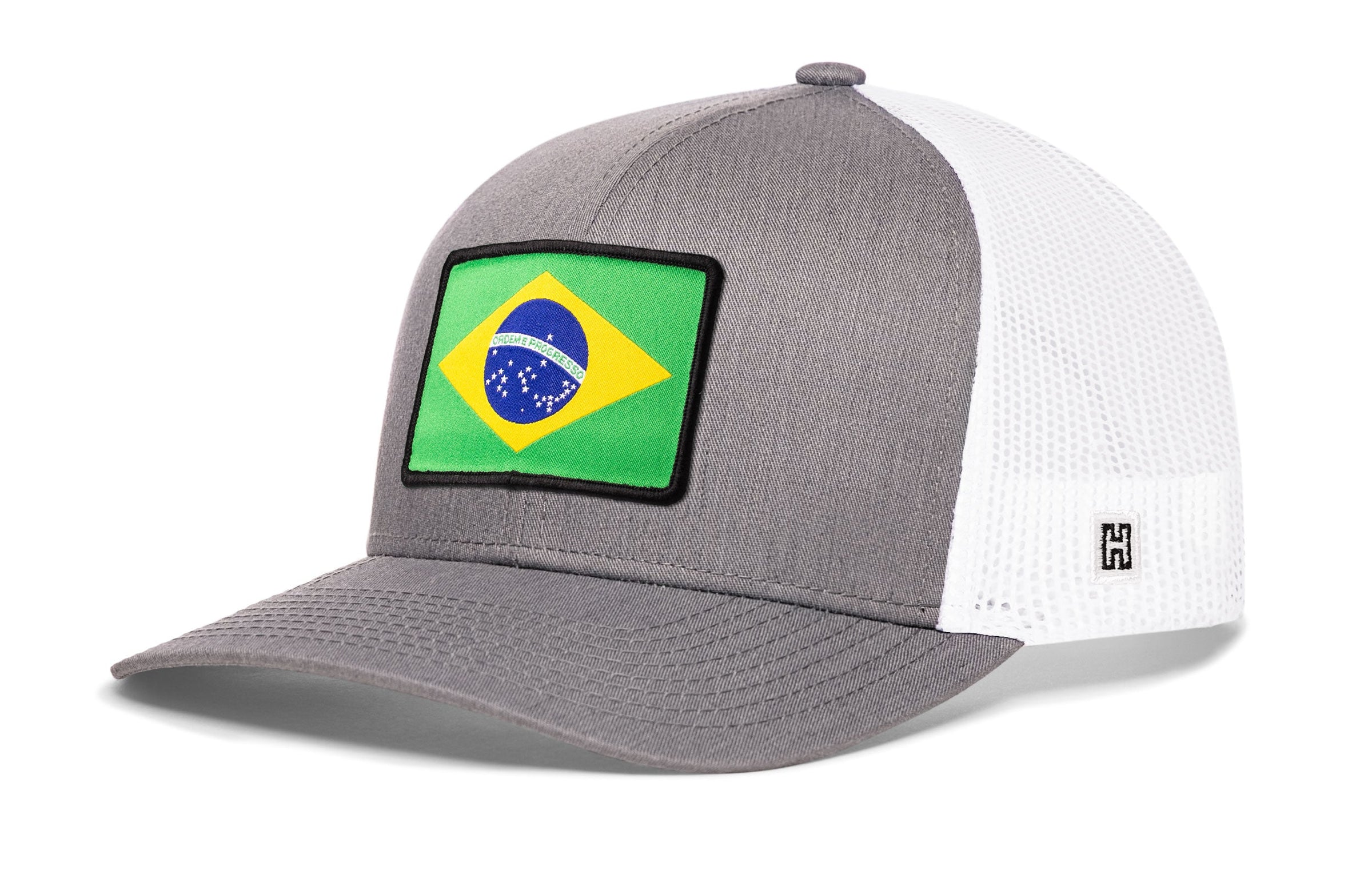 Brazil Flag Trucker Hat  |  Brazilian Snapback