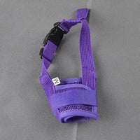 Breathable Adjustable Dog Muzzle Nylon Straps Anti Barking Comfortable Dog Muzzles Pets Accessories Mouth Cover For Outdoor Walking
