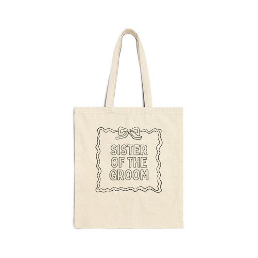 Crafty Bachelorette Tote: Sister of the Groom - BIG FRENCHIES