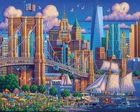 Brooklyn Bridge 1000 Piece Jigsaw Puzzle | Dowdle Puzzles - BIG FRENCHIES