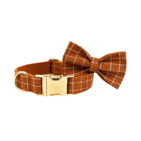 Personalized Classic Brown Plaid Classic Set