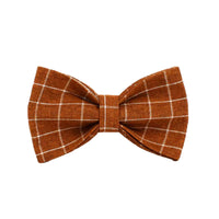 Personalized Classic Brown Plaid Classic Set