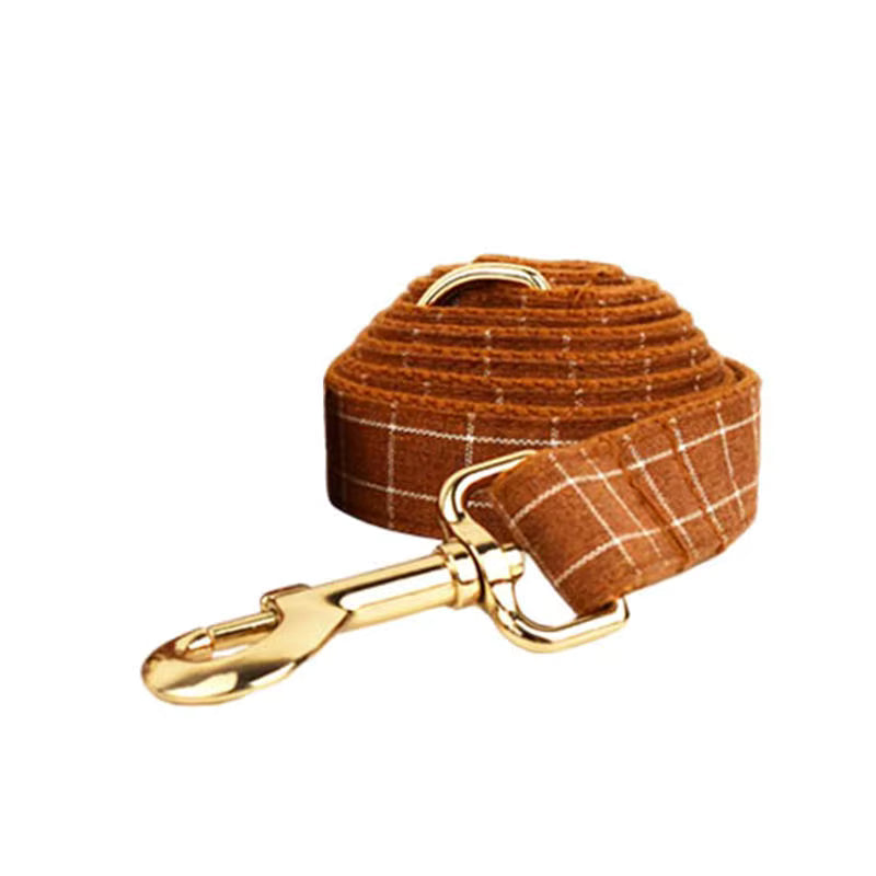 Personalized Classic Brown Plaid Classic Set