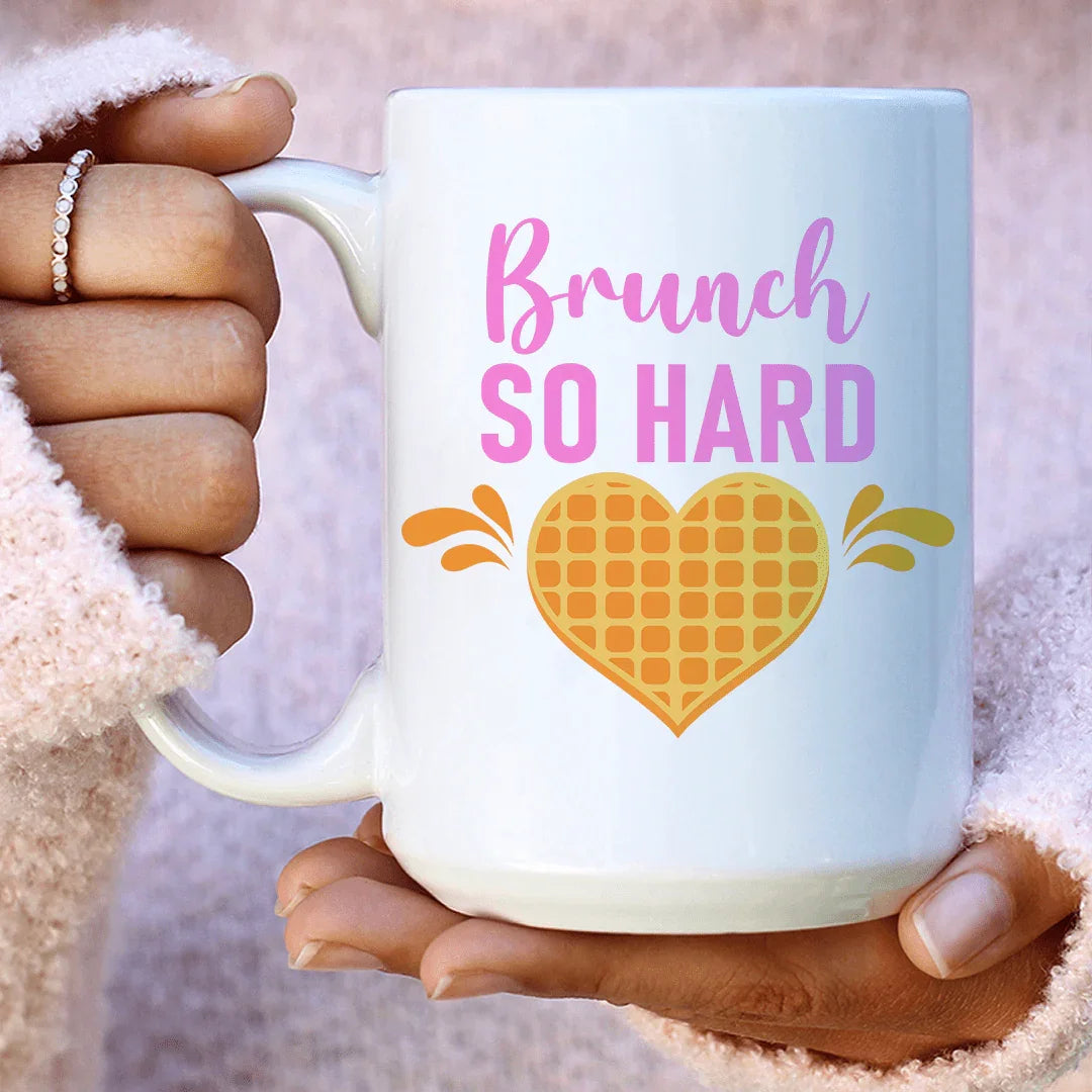 Brunch So Hard Ceramic Mug 15 oz - BIG FRENCHIES