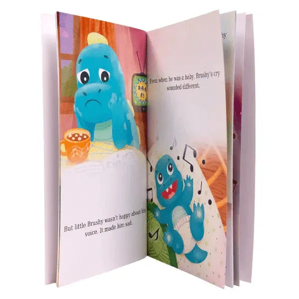Brushy Finds His Voice Storybook by Toothbrush Toys - BIG FRENCHIES