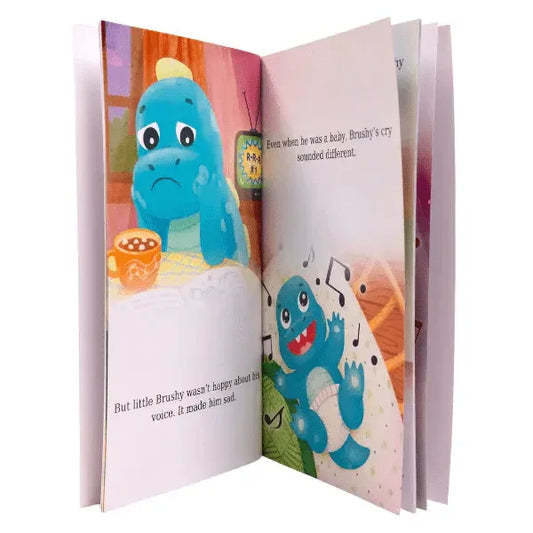 Brushy Finds His Voice Storybook by Toothbrush Toys - BIG FRENCHIES