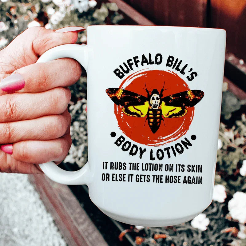 Buffalo Bill's Body Lotion Ceramic Mug 15 oz