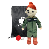 My Hero™ Flight Suit Pilot Daddy Doll | Recordable Plush