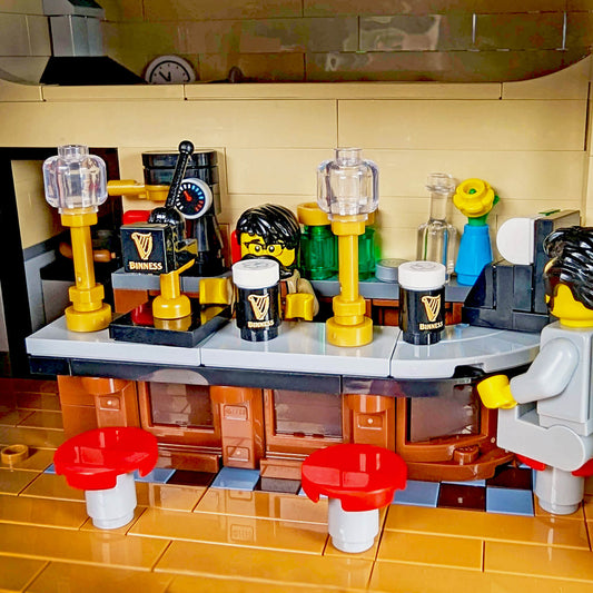 Binness Beer Tap - Bar / Pub - Pint / Drink Custom Printed - Custom Set Made Using LEGO® Parts
