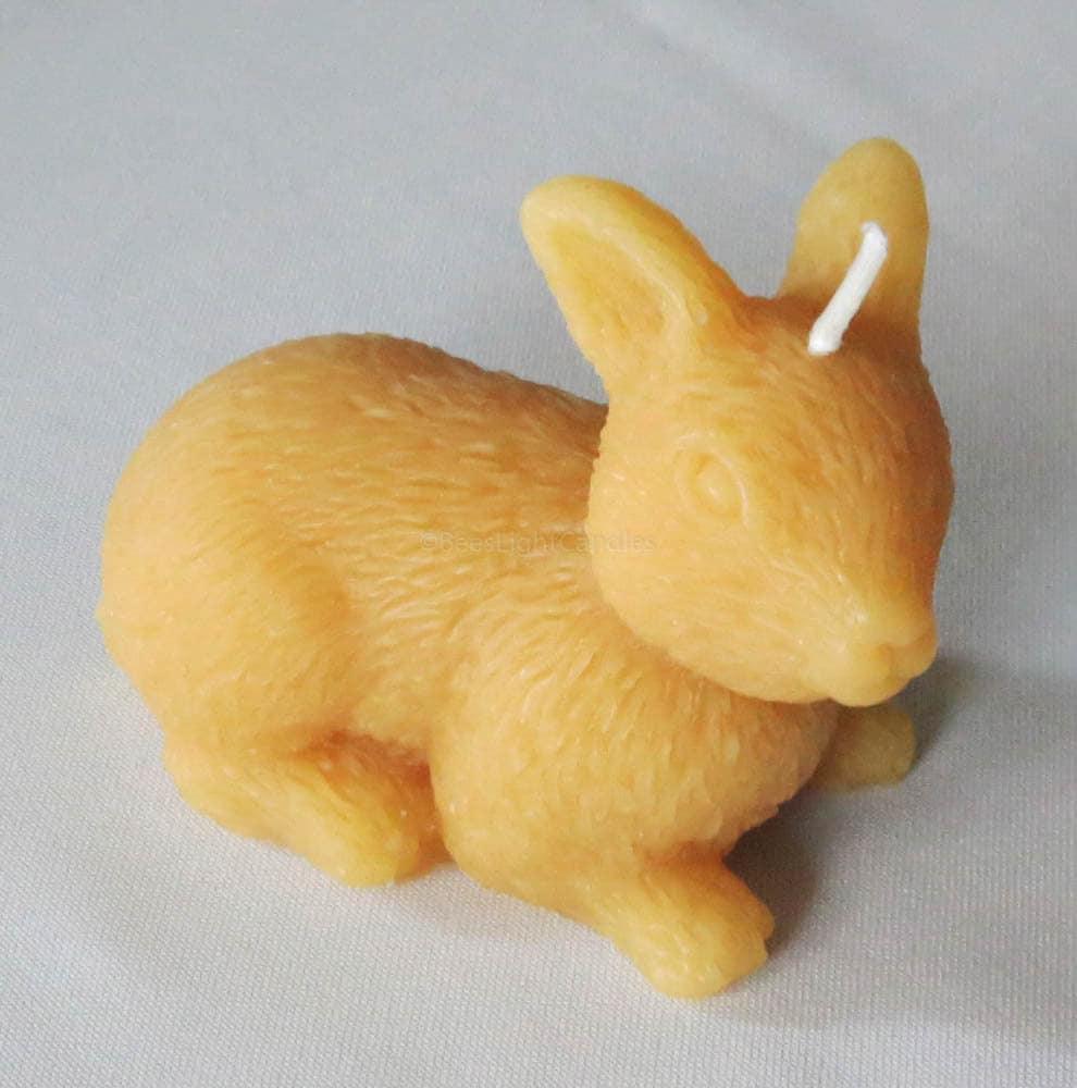 Bunny Rabbit Beeswax Candle - BIG FRENCHIES