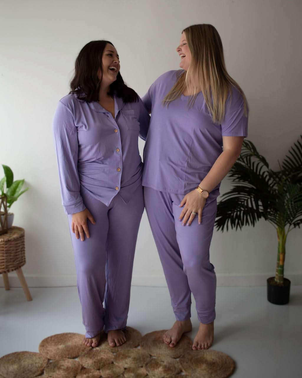 Wisteria | Adult Button Pajama Top