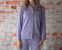Wisteria | Adult Button Pajama Top