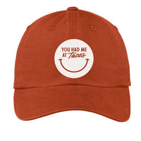 You Had Me At Tacos Smile Baseball Cap