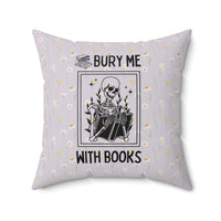 Bury Me With Books Pillow - BIG FRENCHIES