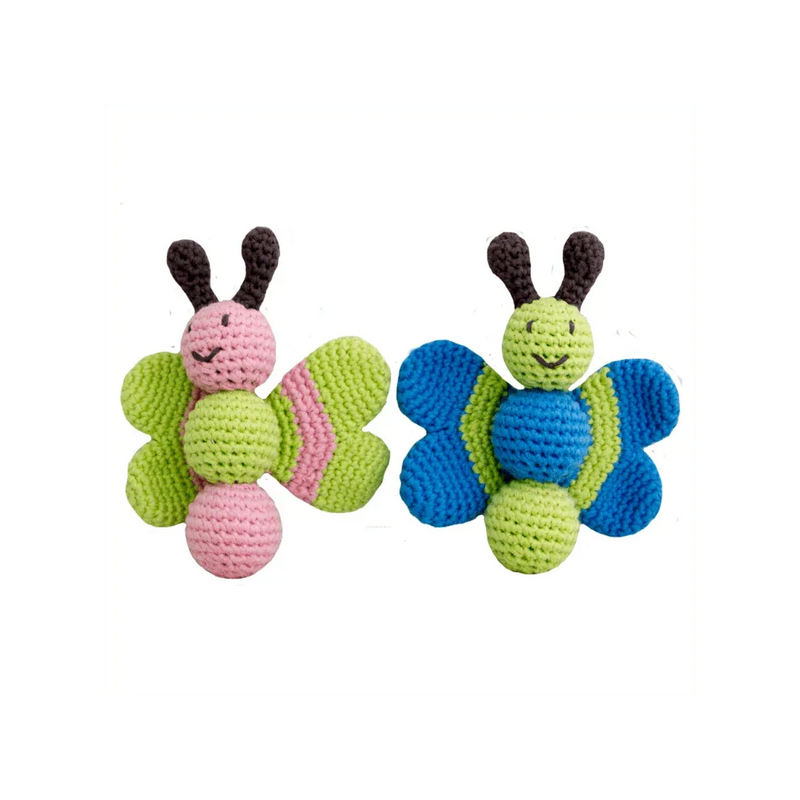Butterfly baby rattle - BIG FRENCHIES
