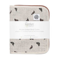 Butterfly Set - Muslin Burp Cloths (4 Pack)