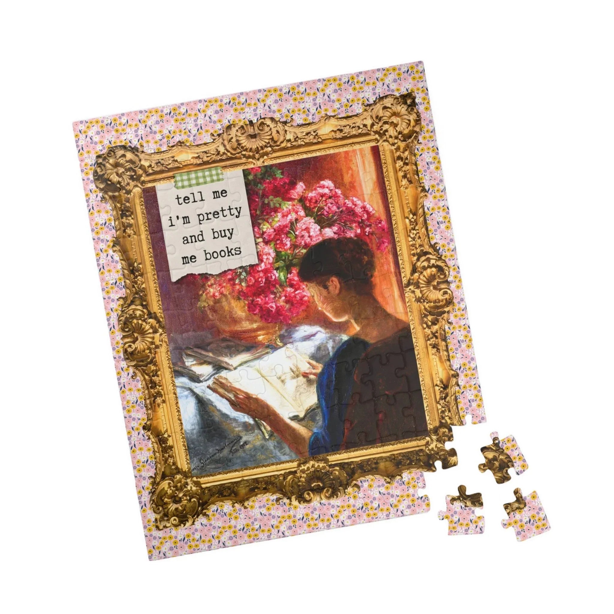 Buy Me Books and Tell Me I'm Pretty Puzzle - BIG FRENCHIES