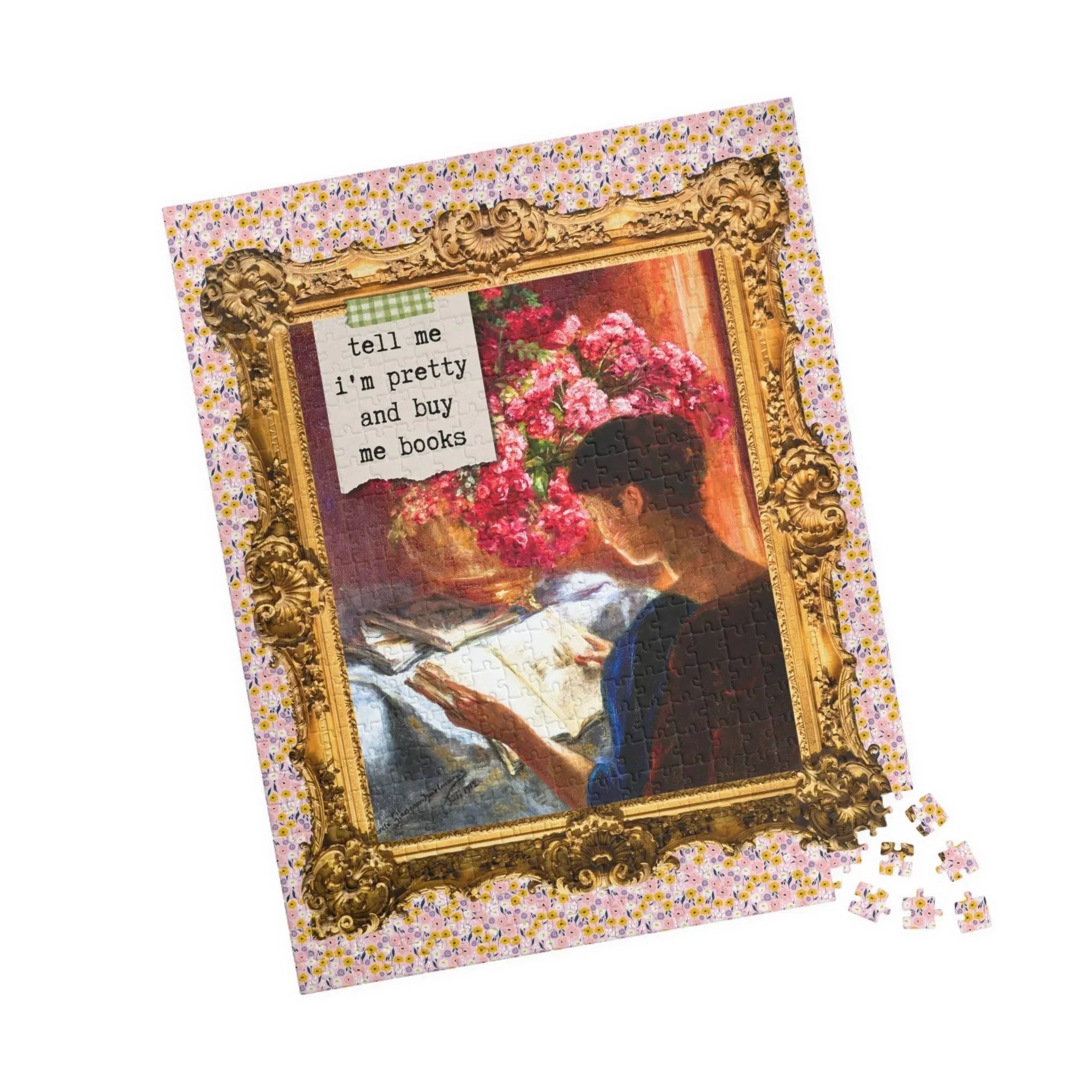 Buy Me Books and Tell Me I'm Pretty Puzzle - BIG FRENCHIES