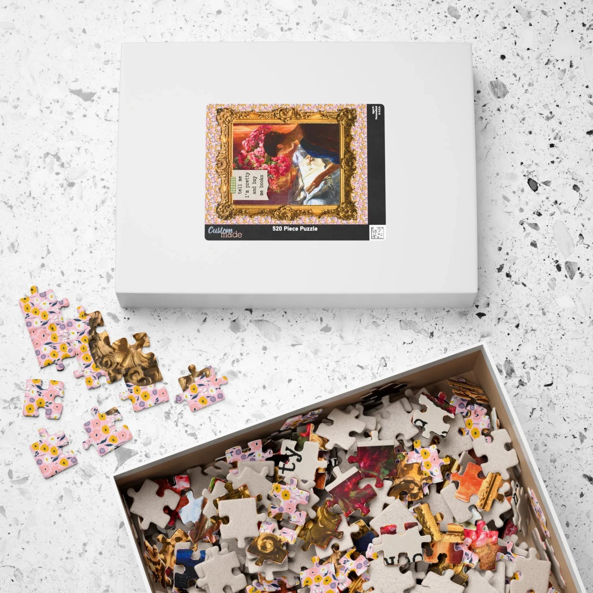 Buy Me Books and Tell Me I'm Pretty Puzzle - BIG FRENCHIES