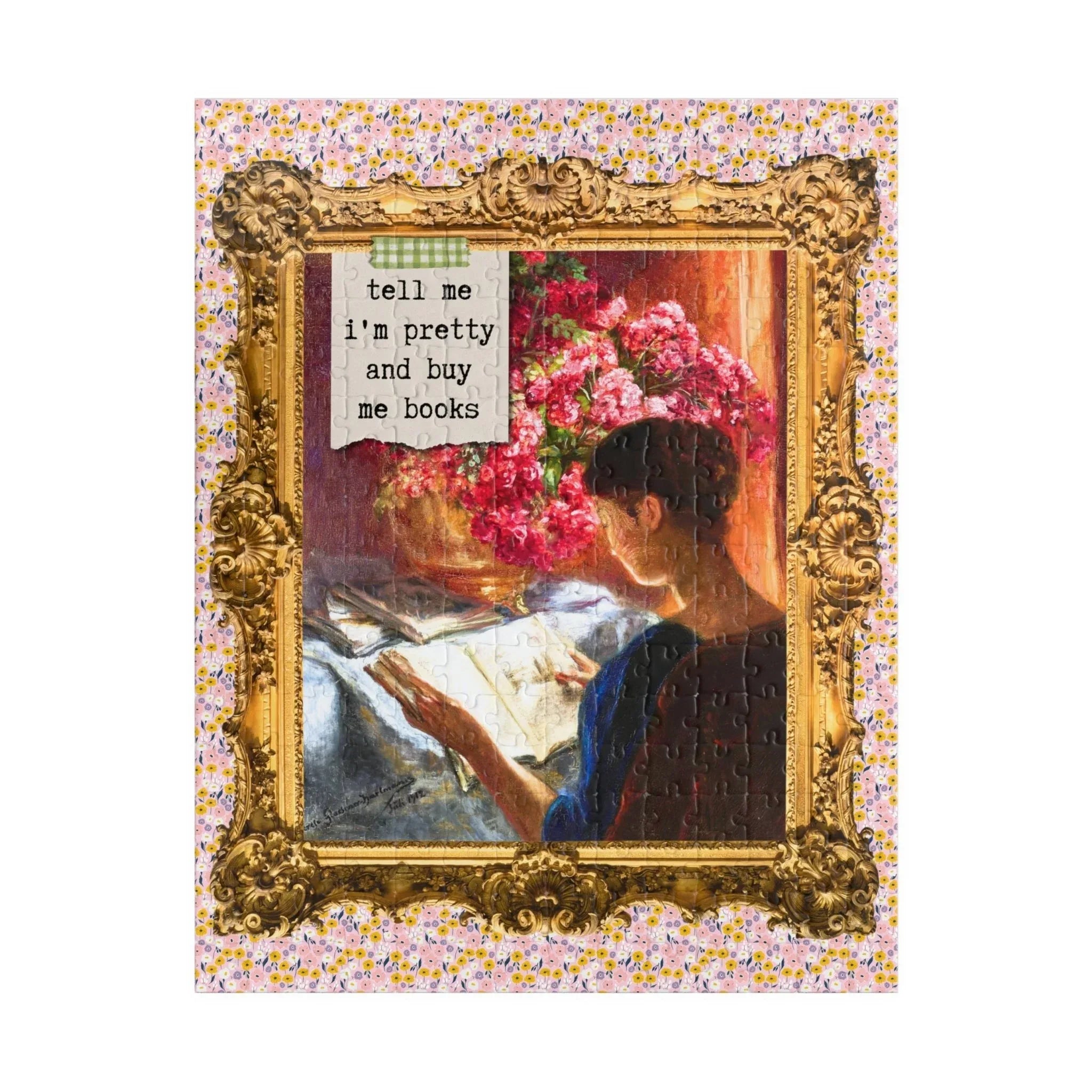 Buy Me Books and Tell Me I'm Pretty Puzzle - BIG FRENCHIES