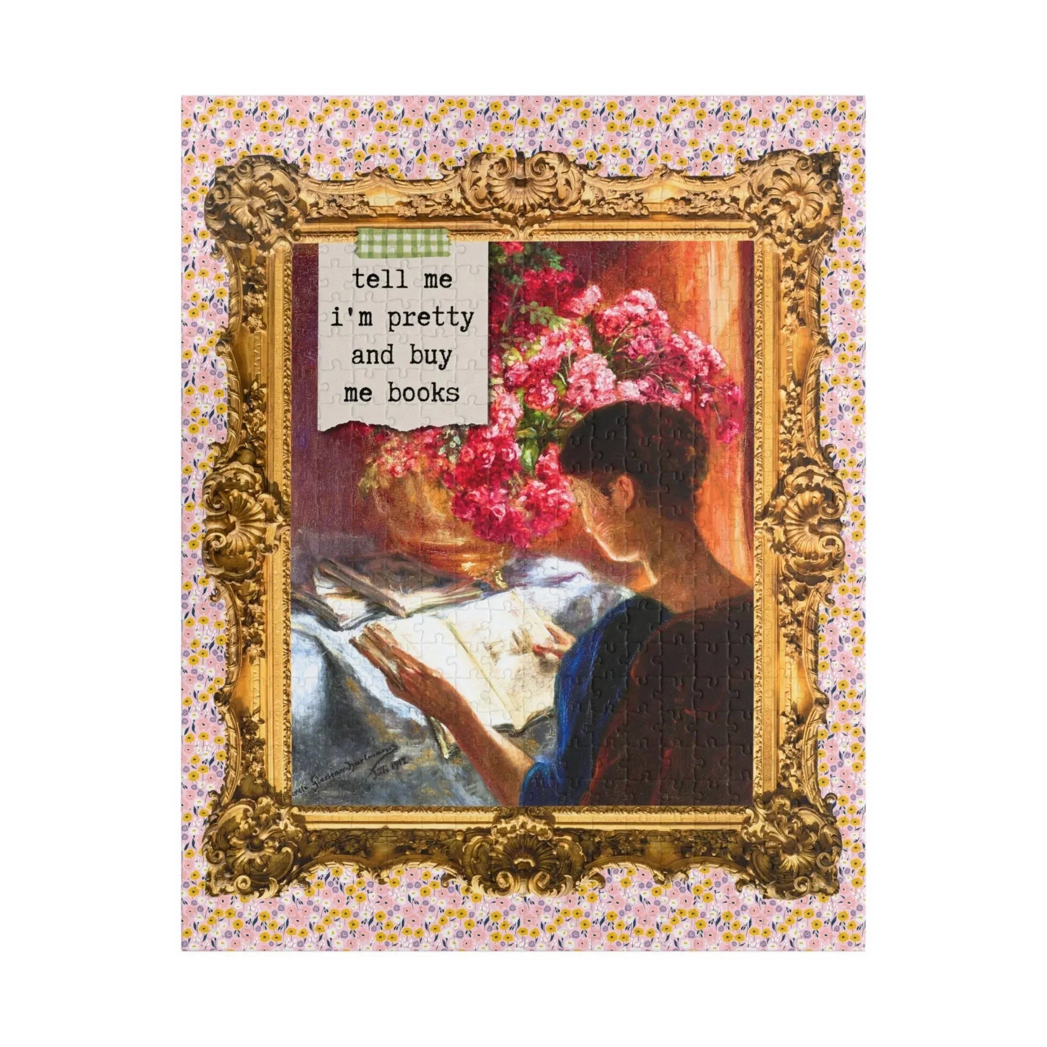 Buy Me Books and Tell Me I'm Pretty Puzzle - BIG FRENCHIES