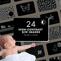 High-Contrast Vision Development Cards
