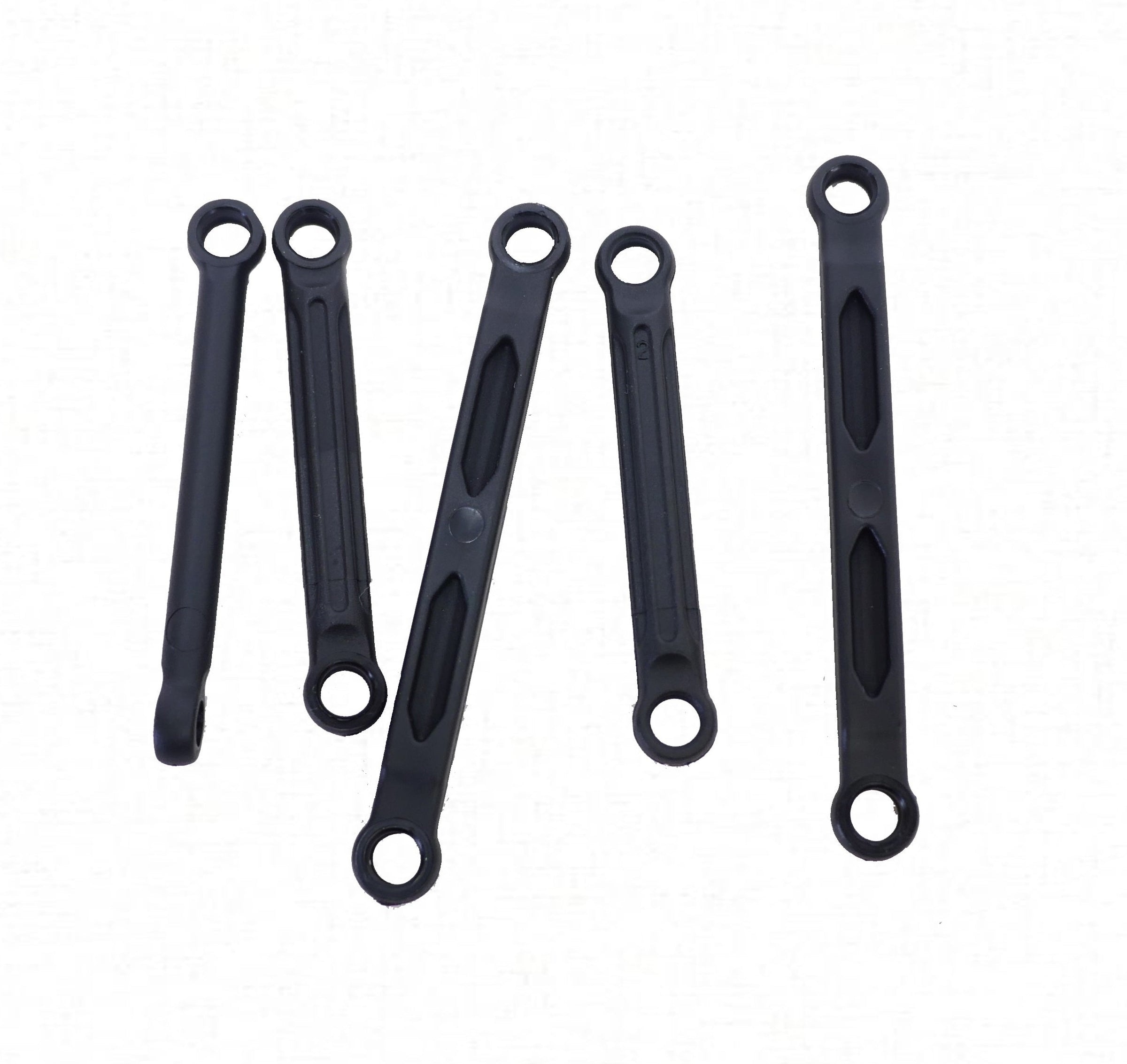 BlackZon Front Upper Links & Steering Links & Servo Link Slyder