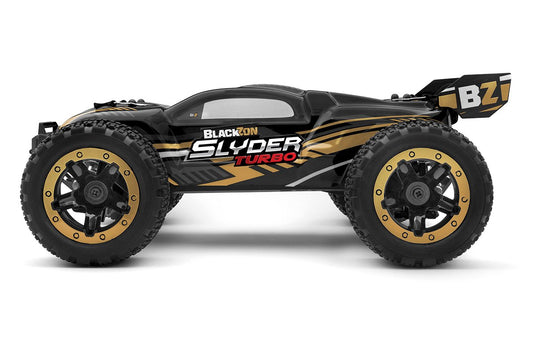 BlackZon Slyder ST Turbo 1/16 4WD RTR 2S Brushless Stadium Truck – Gold (540218)