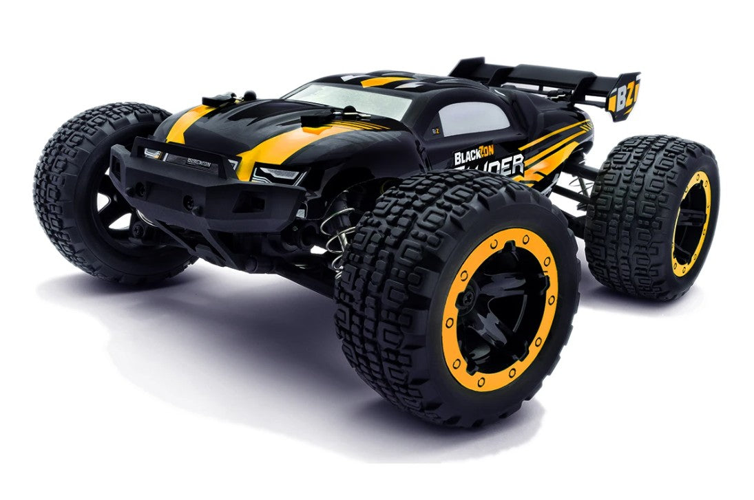 BlackZon Slyder ST Turbo 1/16 4WD RTR 2S Brushless Stadium Truck – Yellow (540219)