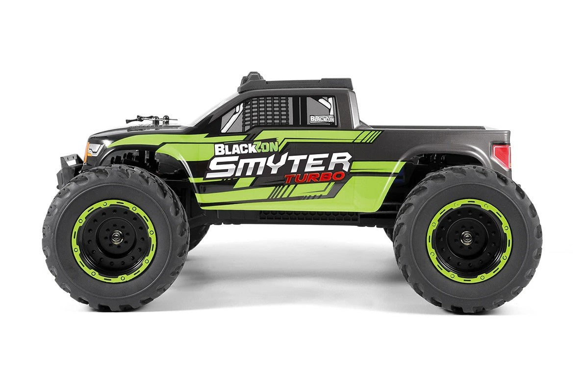 BlackZon Smyter MT Turbo 1/12 4WD RTR 3S Brushless Monster Truck – Green (540251)