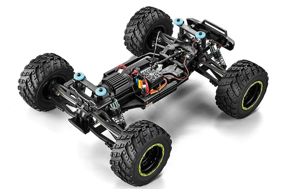 BlackZon Smyter MT Turbo 1/12 4WD RTR 3S Brushless Monster Truck – Green (540251)