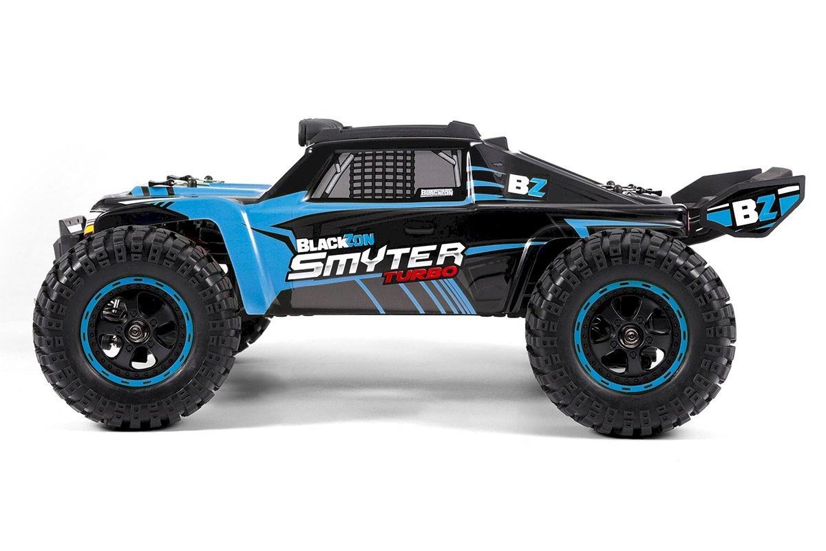 BlackZon Smyter DT Turbo 1/12 4WD RTR 3S Brushless Desert Truck – Blue (540254)