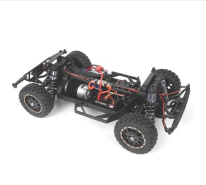 BlackZon Vyper SC 1/14 4WD Electric Short Course Truck (Blue/Green) 540274