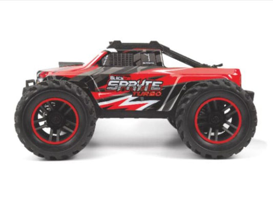 BlackZon Spryte MT Turbo 1/20 4WD Electric Monster Truck (Red) 540290