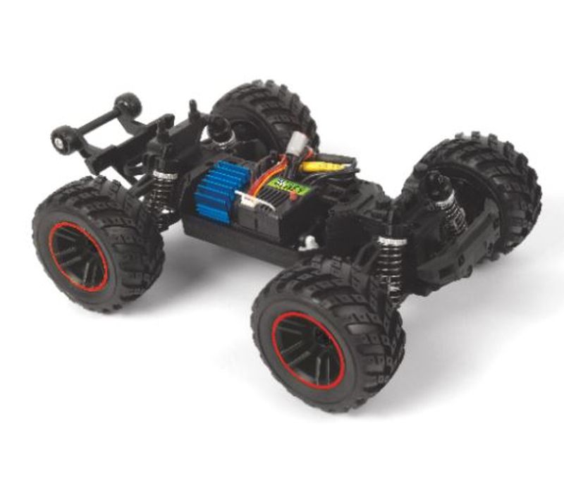 BlackZon Spryte MT Turbo 1/20 4WD Electric Monster Truck (Red) 540290