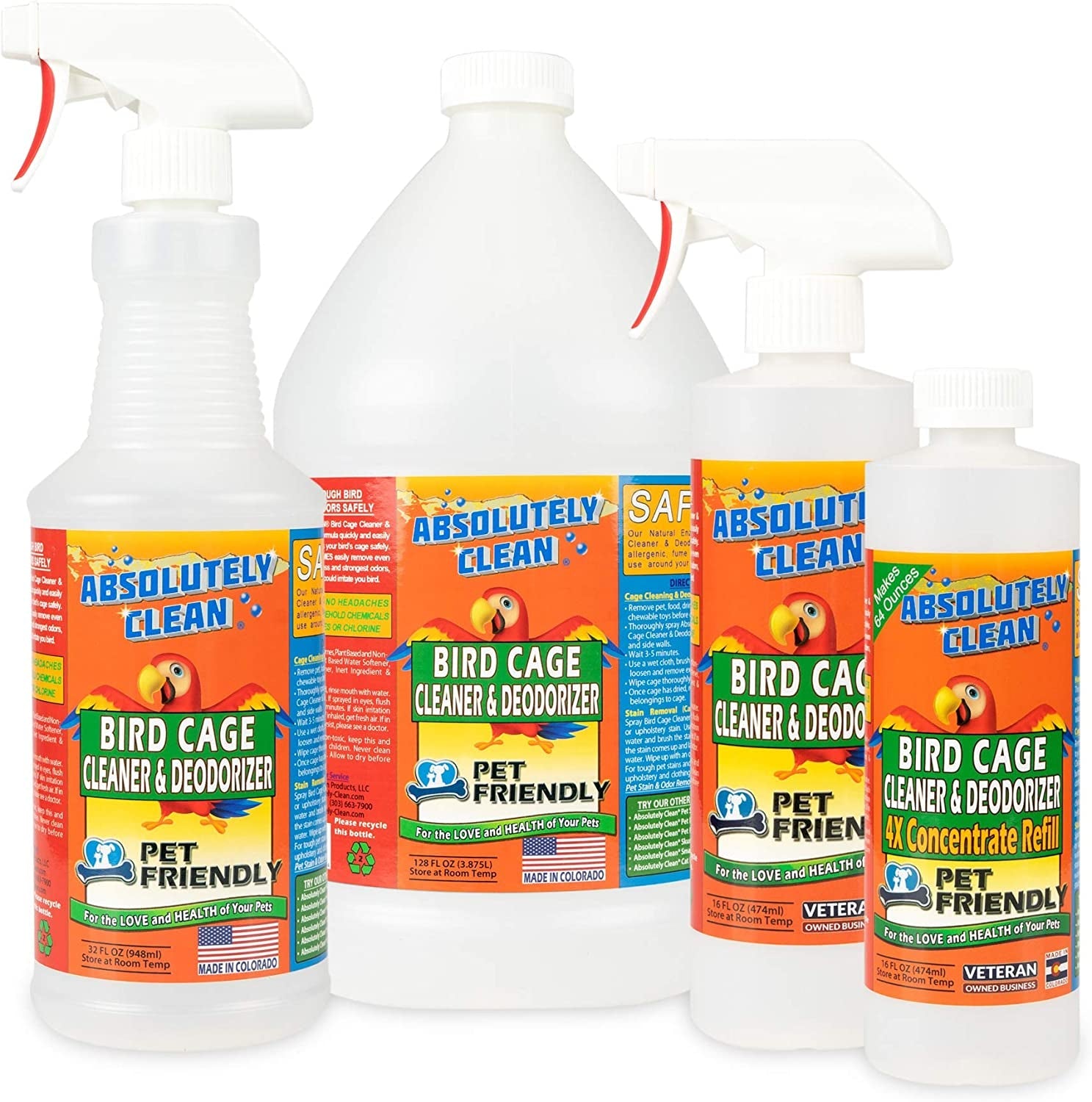 Bird Cage Cleaner and Deodorizer - BIG FRENCHIES
