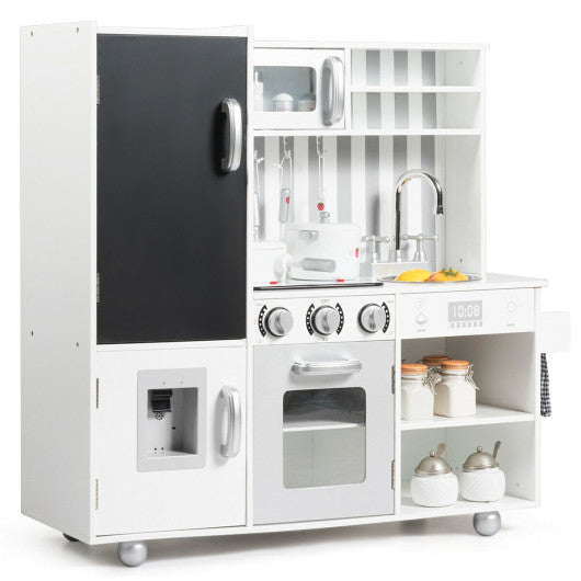 Wooden Pretend Play Kitchen Sets with Simulated Sound - BIG FRENCHIES