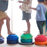Rainbow River Crossing Stone Children's Balance Training Puzzle Toy