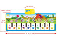 Baby Mat Musical Carpet Music Mat Piano Mat & 8 Instrument Tone Early Educational Toys For Kids Piano - BIG FRENCHIES