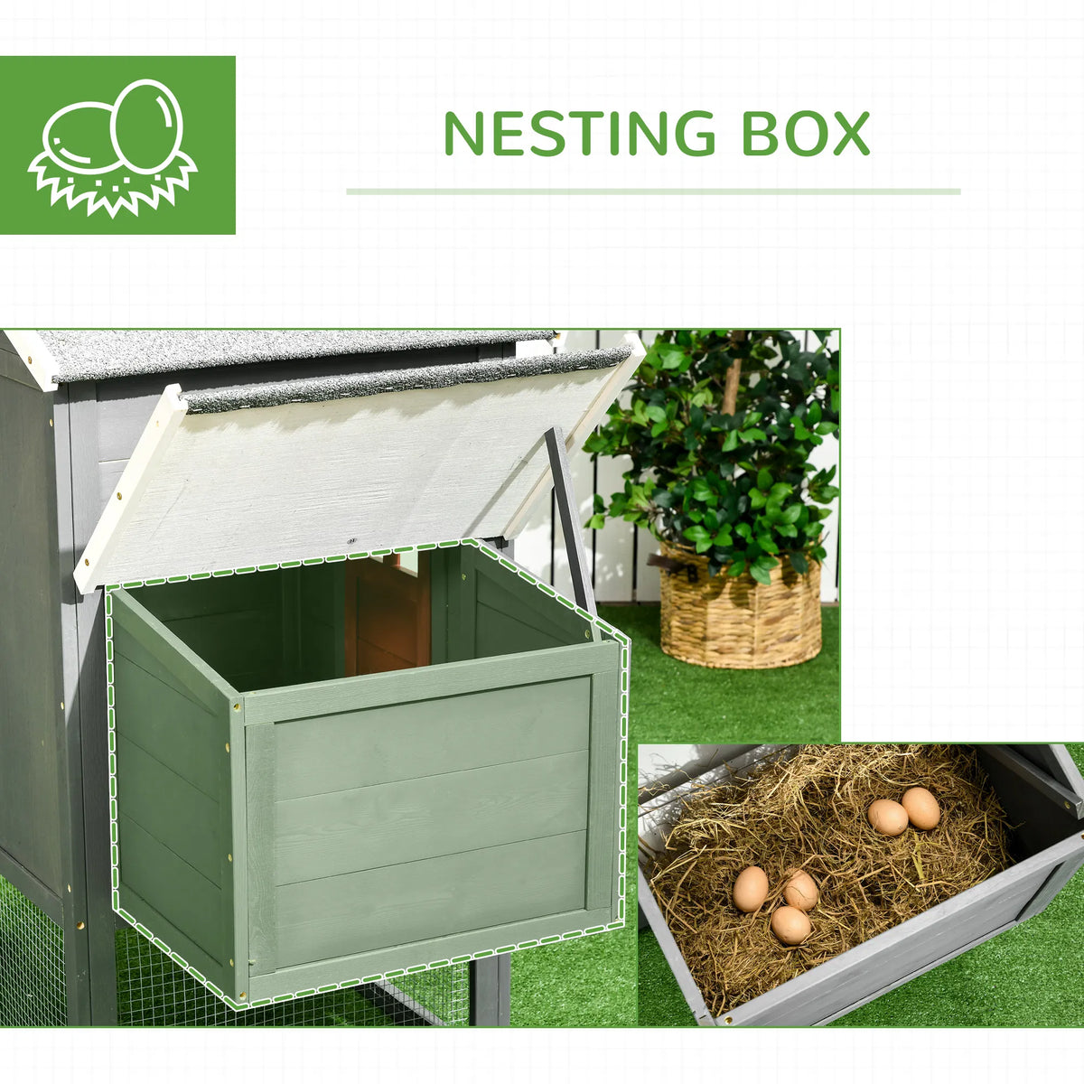 Chicken Coop (Not Supported non-defective remorse returns)