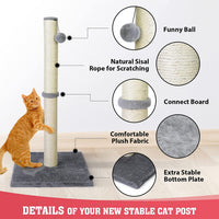 31'' Tall Cat Scratching Post - BIG FRENCHIES